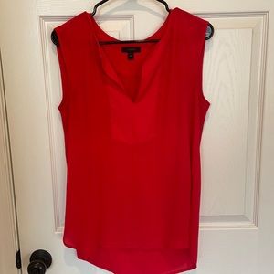 Red work blouse